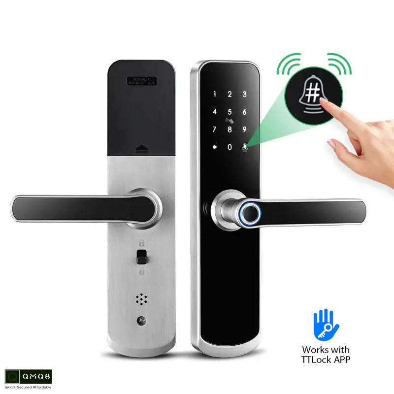 Gopeta Smart TTlock for the wooden doors H03-GP - Bronze