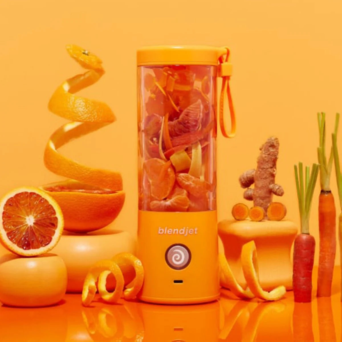 BlendJet V2 Portable Blender - 475ml / 200W / USB-C / Apricot
