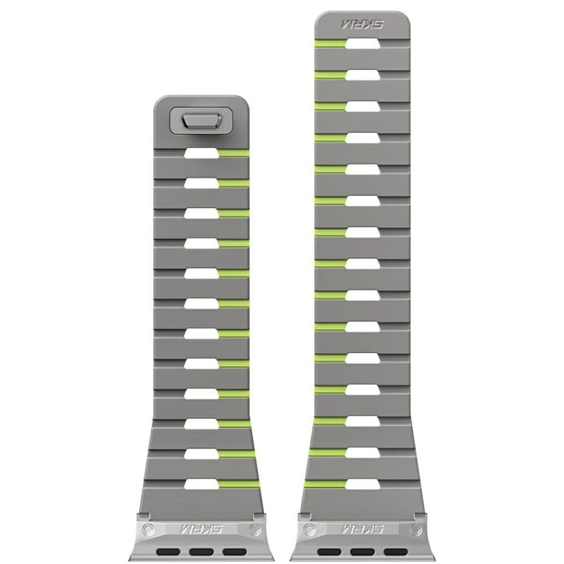 SKINARMA Gemini Magnetic Watch Strap with Atom Case Apple Watch 49 mm / Lime Green Accessories > Smart Watches > Straps