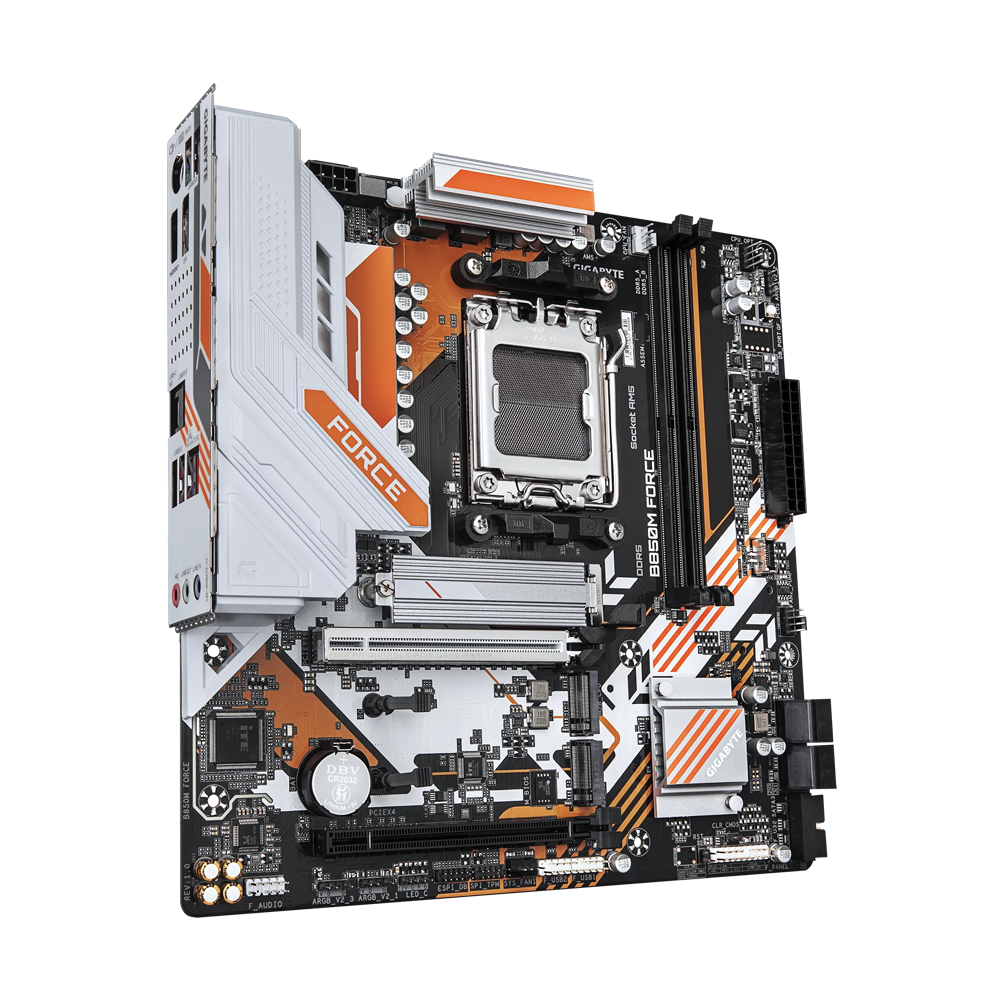 GIGABYTE B850M FORCE Motherboard - DDR5 / HDMI / DisplayPort / USB - Black