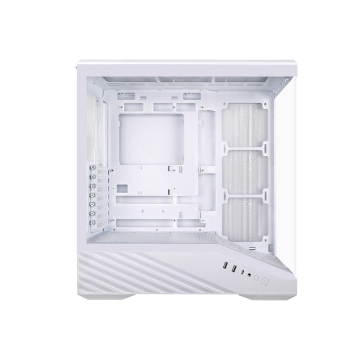LIAN LI Vector V100 E-ATX Mid Tower Gaming Case - White (4 ARGB Fans Included)