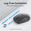Vention 3-Button Wireless Computer Mouse with USB Receiver - 1200dpi / 2.4GHz / Black