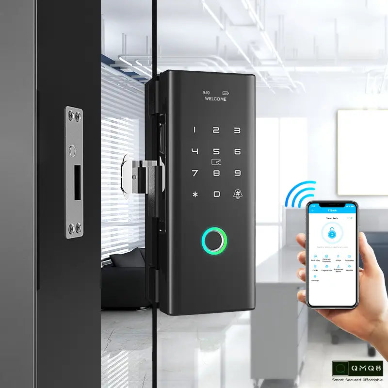 Gopeta High-Security Smart Glass Door Lock