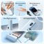 Vention Power Bank LED Display 4800mAh (USB-C + Lightning + USB-C) 22.5W Foldable USB-C Type - Black