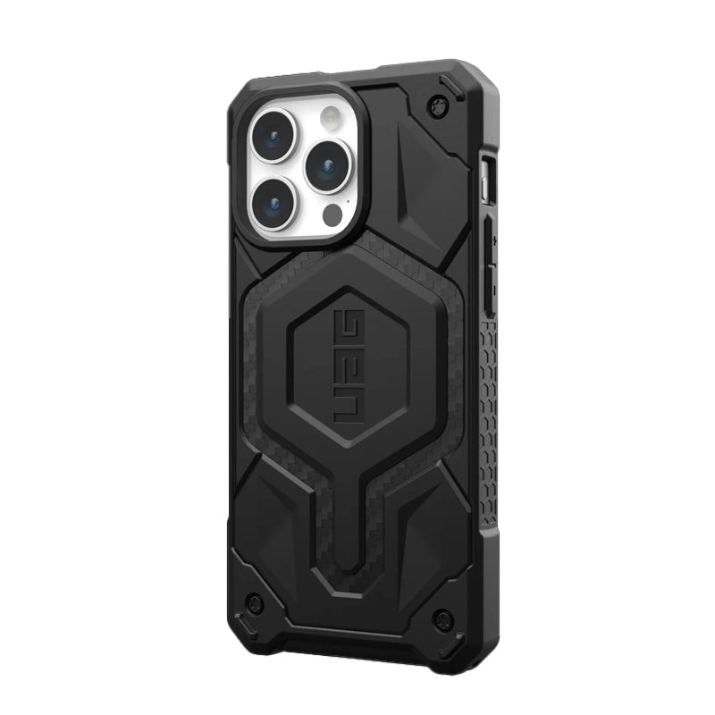 UAG Monarch Pro Case - Apple iPhone 15 Pro / Carbon Fiber Accessories > Mobiles & Tablets > Mobiles > Covers & Cases