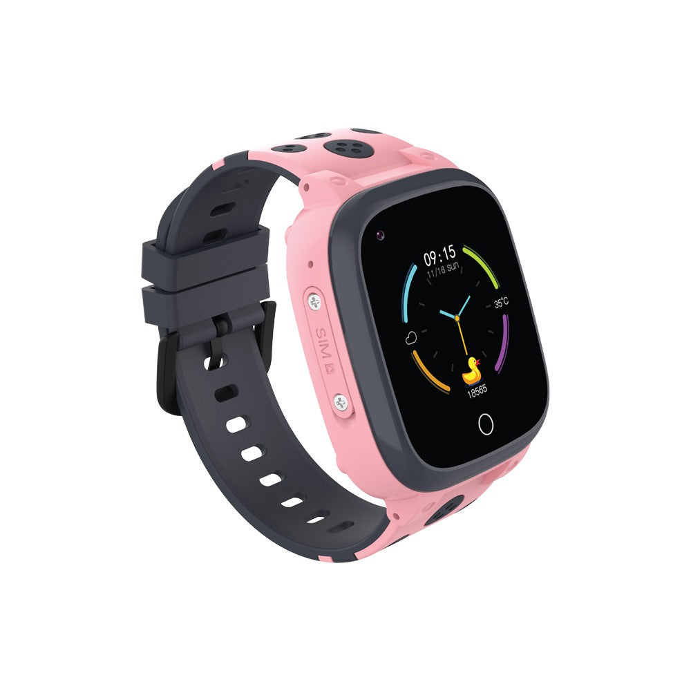 Porodo 4G kids Smart Watch With Video Call - Pink Smart Watches > Offer Zone