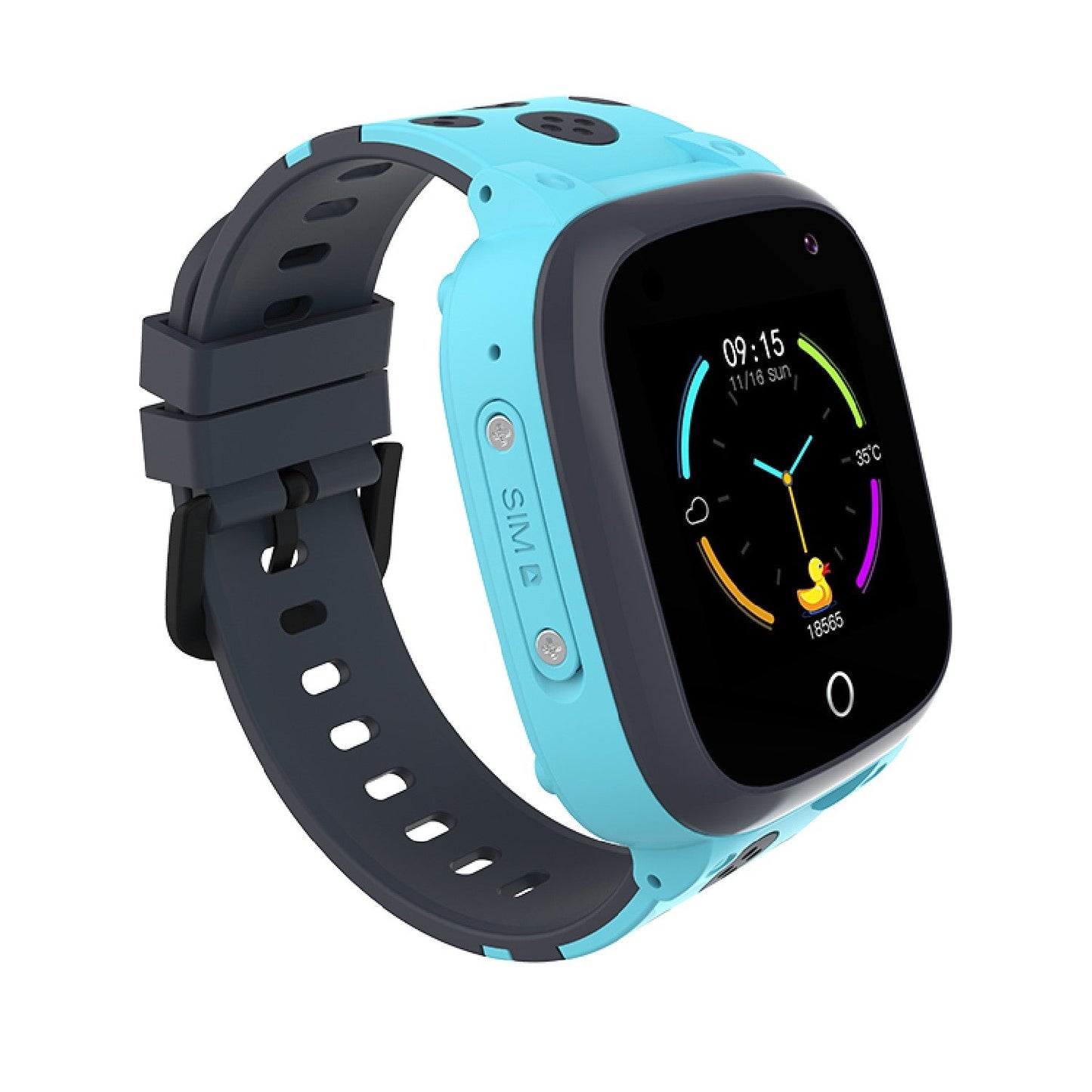 Porodo 4G kids Smart Watch With Video Call - Blue Smart Watches
