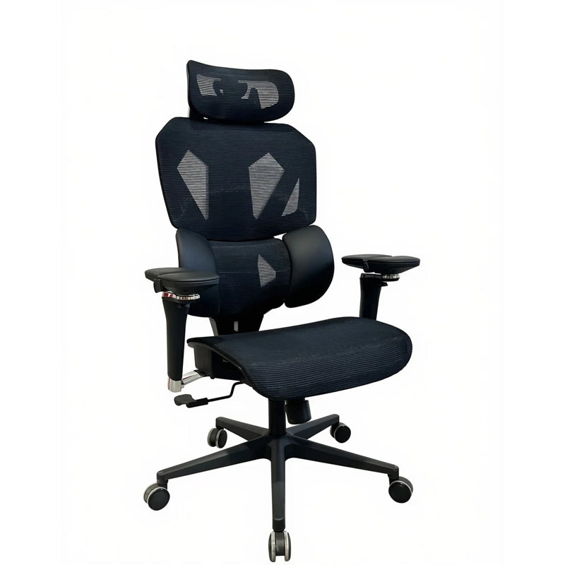 SADES Phoenix SA-AD10-B Adjustable Mesh Gaming Chair with 6D Armrest - Black