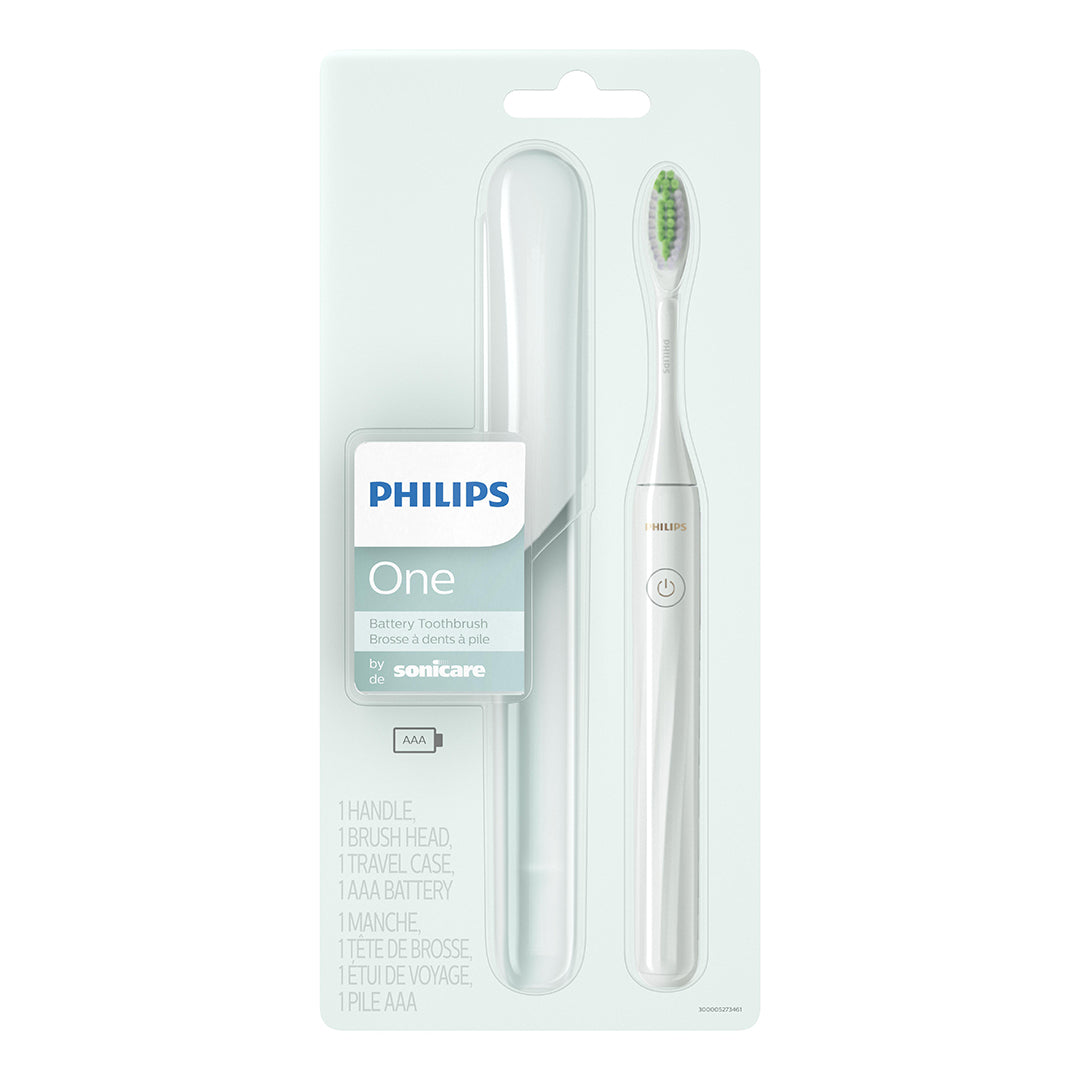 PhilipsOne Sonicare Battery Toothbrush - Mint Blue