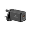 Engage Dual Port 48W Power Adapter With Interchangeable Uk/Eu Plug