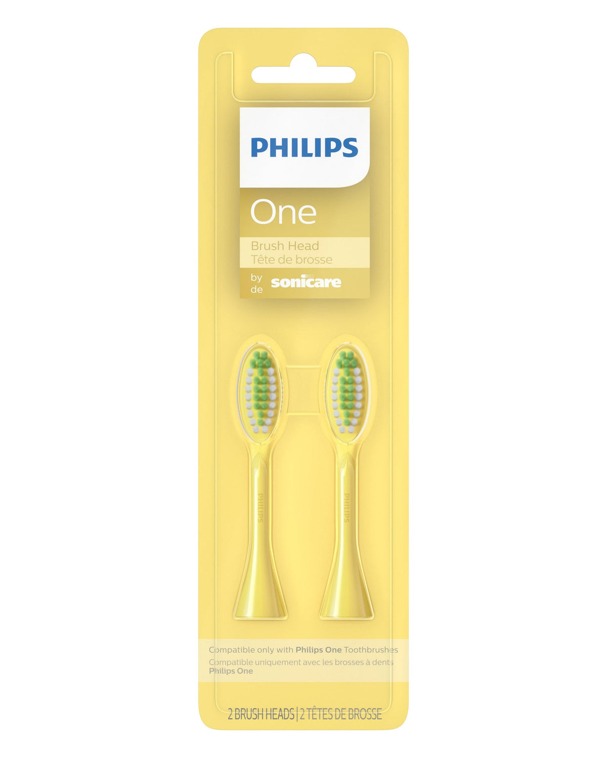 PhilipsOne Sonicare brush head -  Mango Yellow