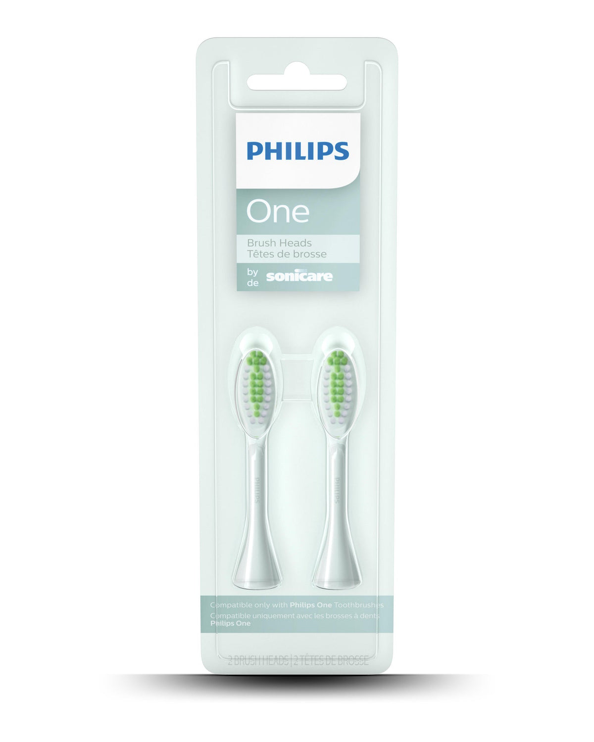 PhilipsOne Sonicare brush head -  Mint Blue