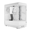 HYTE Y40 Panoramic Tempered Glass With Two 120mm fans, PCI-E 4.0 Vertical Mount included ATX Mid Tower Case - White