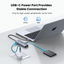 UGREEN 6-in-1 USB C Hub - Ethernet / USB-C 3.2 / USB-A