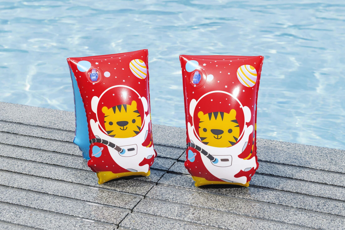 Bestway 30cm x 15cm Aquatic Life Armbands (Contents: 1 Pair of Armbands) - Age 5-12