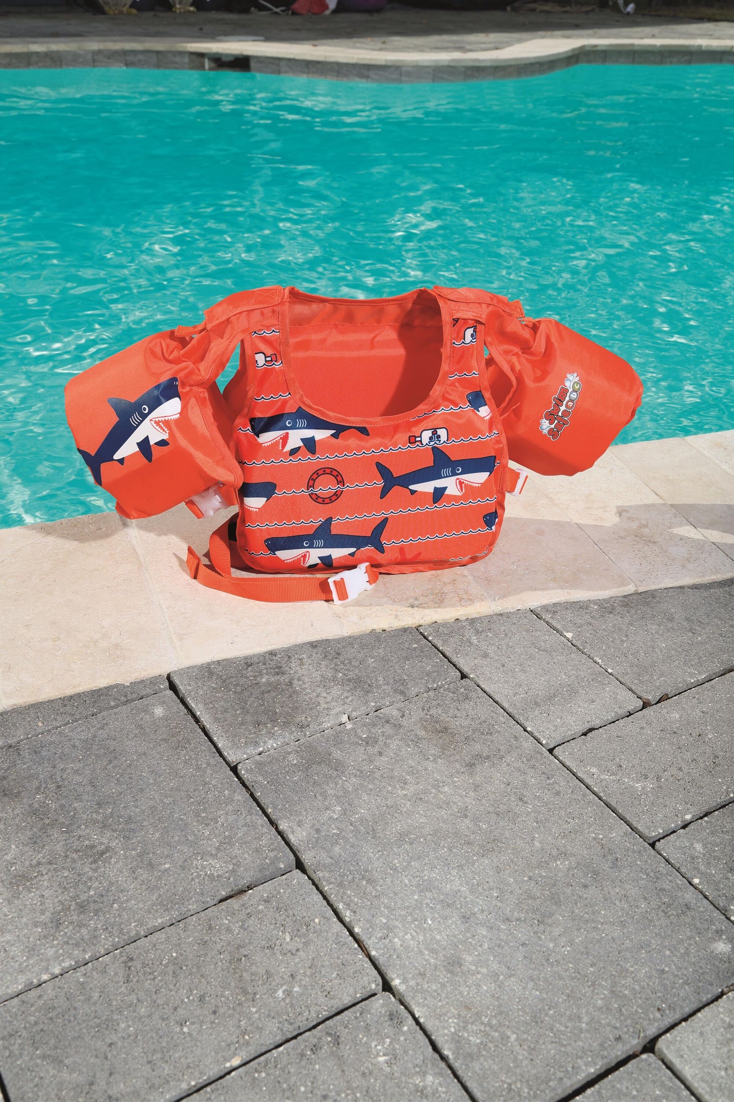 Bestway Aquastar Fabric Swim Pal (Contents: Swim Pal, 2 Assored Colors) - Age 3-6