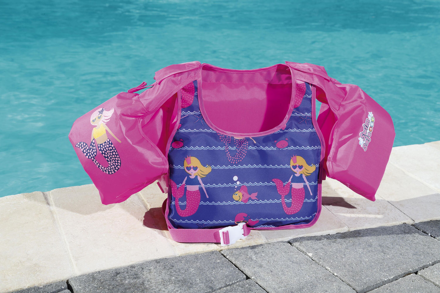 Bestway Aquastar Fabric Swim Pal (Contents: Swim Pal, 2 Assored Colors) - Age 3-6