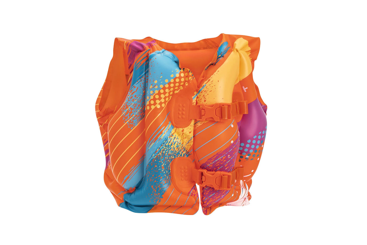 Bestway 41Cm X 30Cm Colorify Toughlite Swim Vest (1 Swim Vest.) Age 3-6