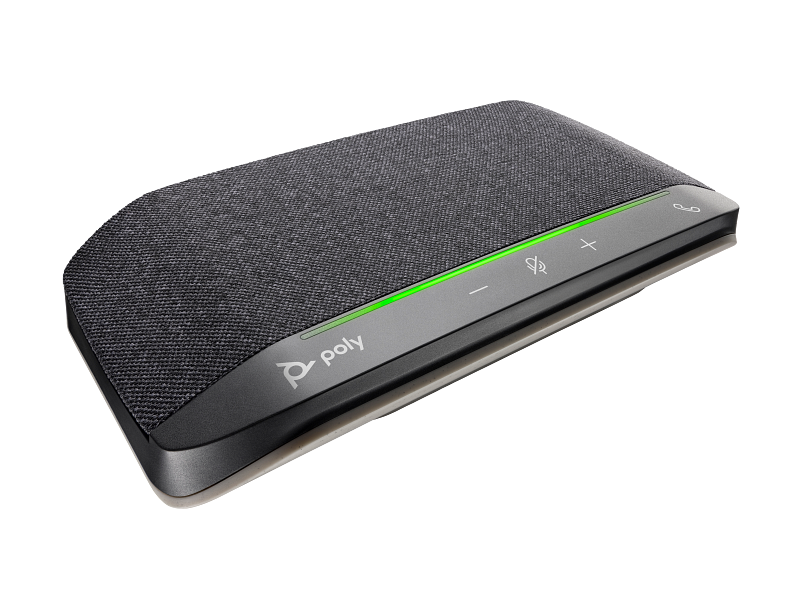 HP Poly Sync 10 Speakerphone - USB-A / USB-C / Silver