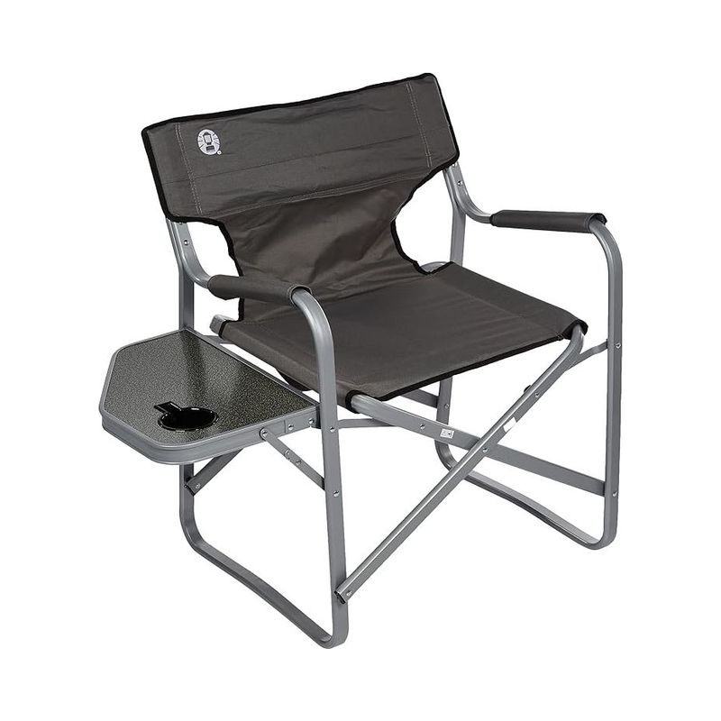 Coleman Chair Deck With Table Aluminum