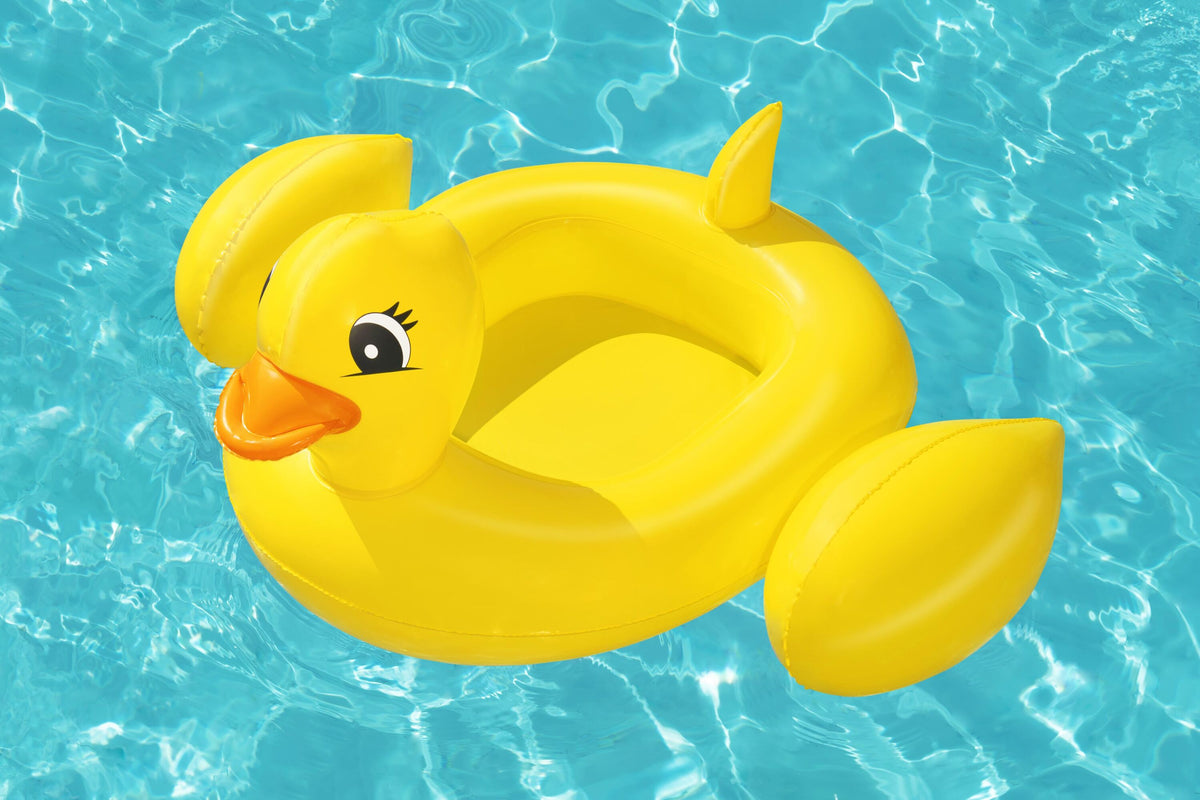 Bestway Funspeakers Duck Baby Boat - 102x99cm / Age 3+