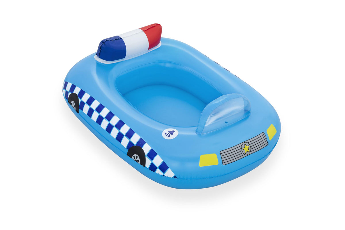 Bestway Funspeakers Police Car Baby Boat - 97x74cm / Age 3+