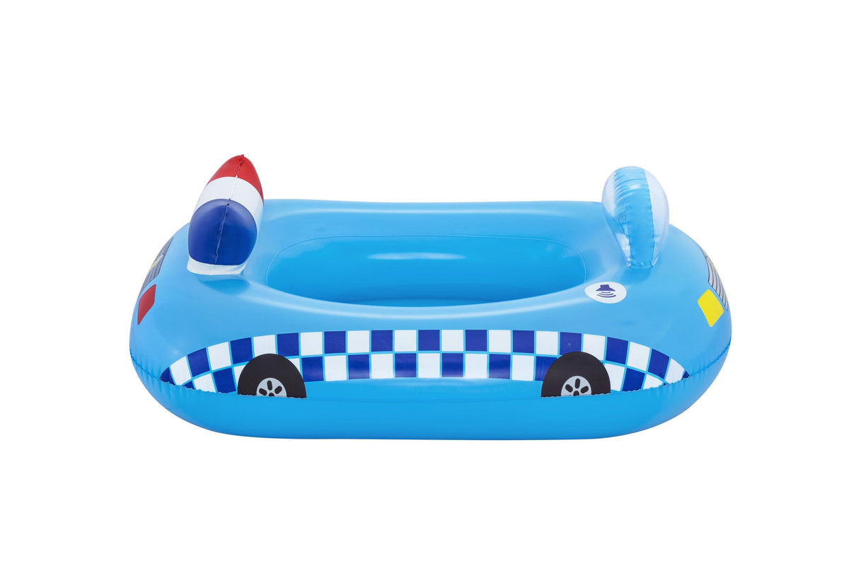 Bestway Funspeakers Police Car Baby Boat - 97x74cm / Age 3+
