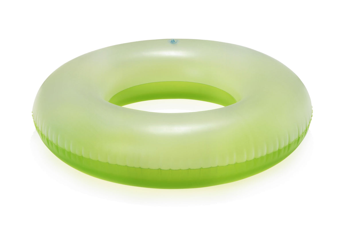 Bestway 91Cm Frosted Neon Swim Ring (Contents:One Swim Ring.) Age 10+
