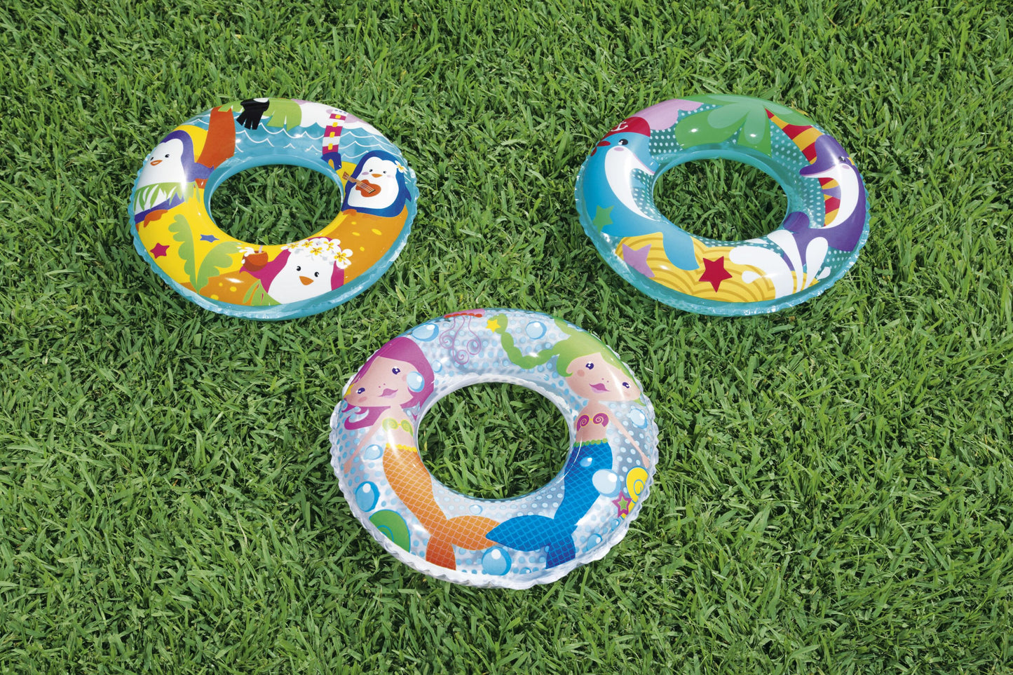 Bestway 51cm Sea Creature Swim Ring (Contents: One Swim Ring) - Age 3-6