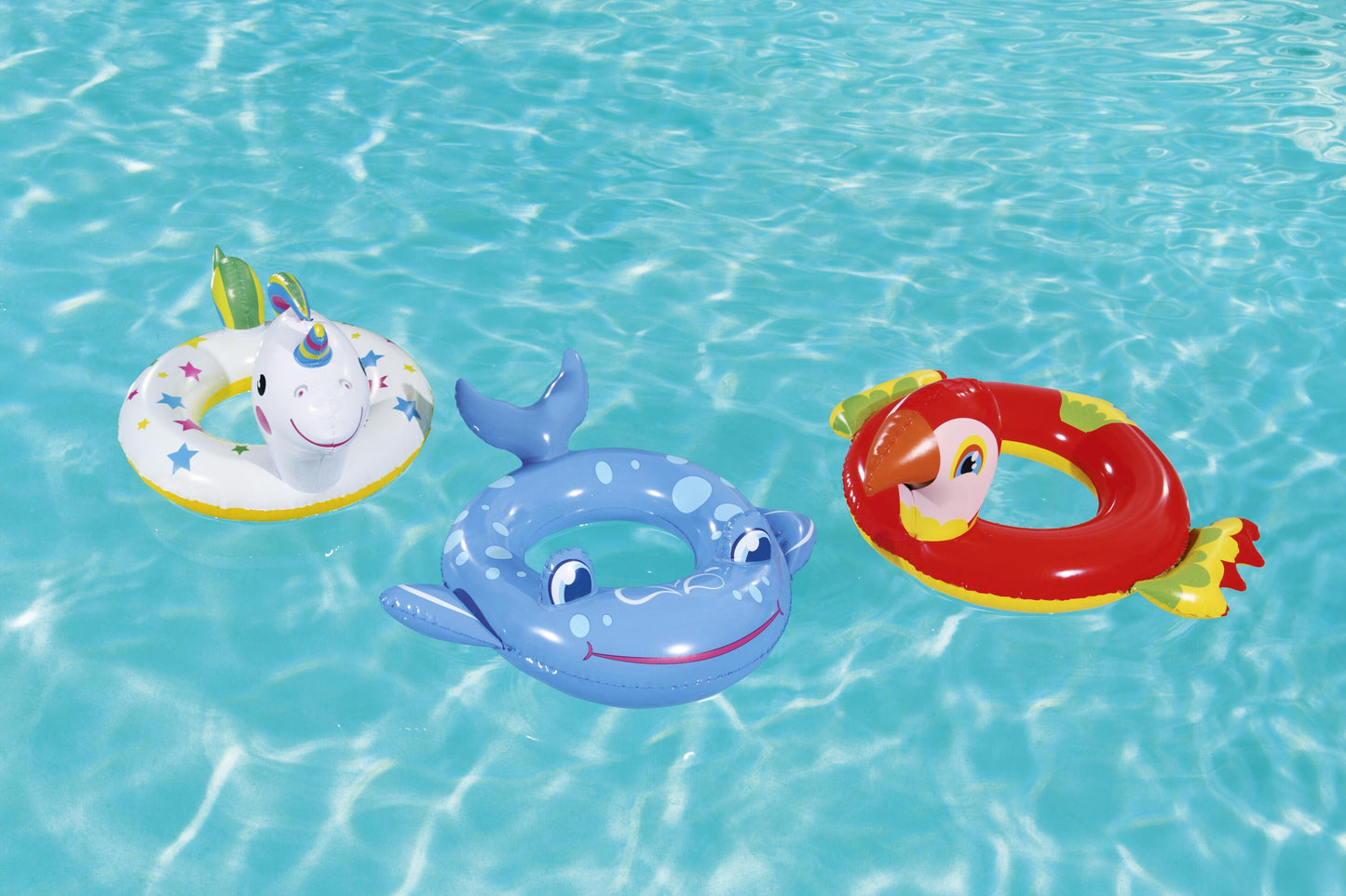 Bestway Animal Shaped Swim Rings (Contents: One Swim Ring) - Age 3-6