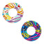 Bestway 1.07m Geometric Swim Ring (Contents: 1 Swim Ring, Repair Patch) - Age 12+