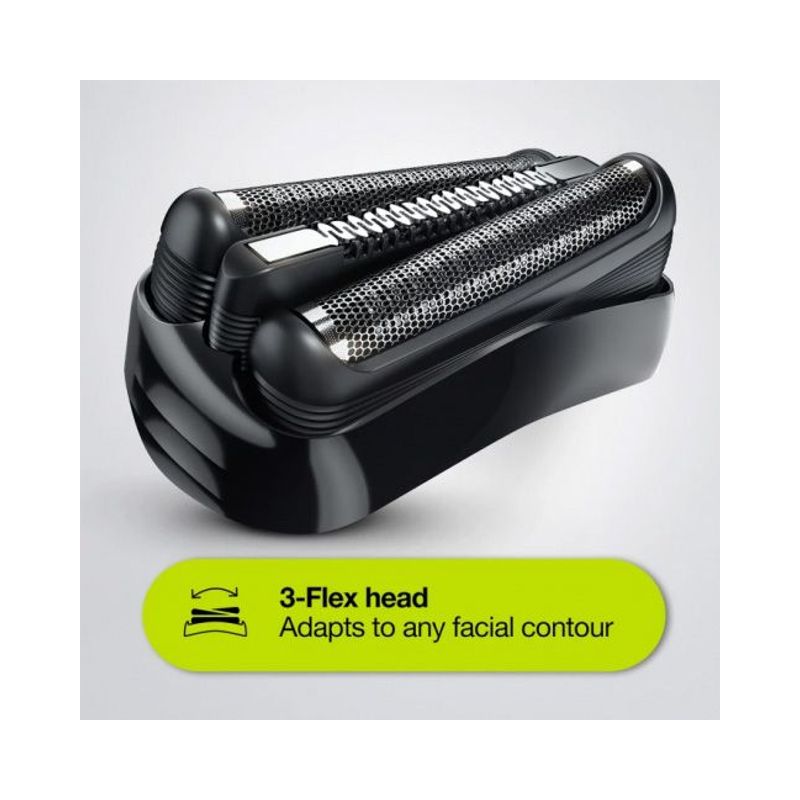 Braun Series 3 310 BT Electric Shaver- Black/Blue