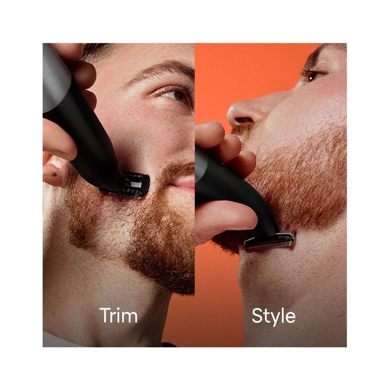 Braun Series XT55200 Beard Trimmer & Body Shaver For Face & Body Hair Removal - Black / Grey