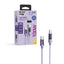 XPower UC100D LED Display Sync & Charge Cable - 100W / USB-C / 1 Meter / Purple