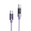 XPower UC100D LED Display Sync & Charge Cable - 100W / USB-C / 1 Meter / Purple