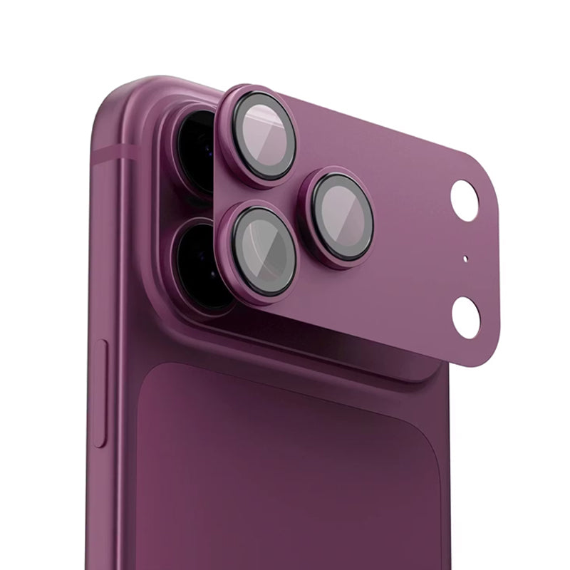 Levelo TrioPro Camera Lens Protector iPhone 18 Pro Max - Burgundy