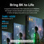 Vention Cotton Braided Ultra Thin HDMI-A Male to Male HD Cable 8K 1M Aluminum Alloy Type - Green