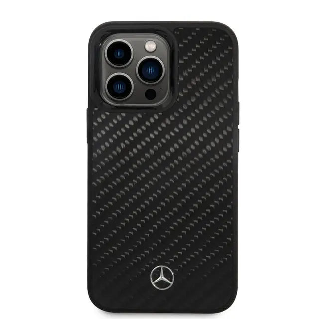 Mercedes-Benz Magsafe Dynamic Real Carbon Fiber Case - Apple iPhone 14 Pro / Black Accessories > Mobiles & Tablets >