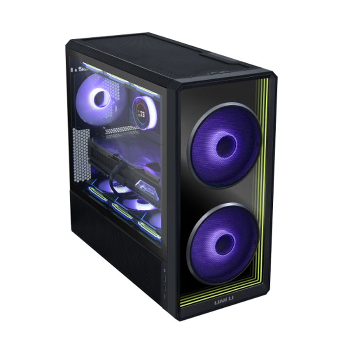LIAN LI Lancool 217 INF Mid Tower ATX Gaming Case - Black (3 Fans Included)
