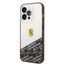 Ferrari iPhone 14 Pro Max PC/TPU IML Case with Bottom Scuderia Allover Print - Silver Accessories > Mobiles & Tablets >