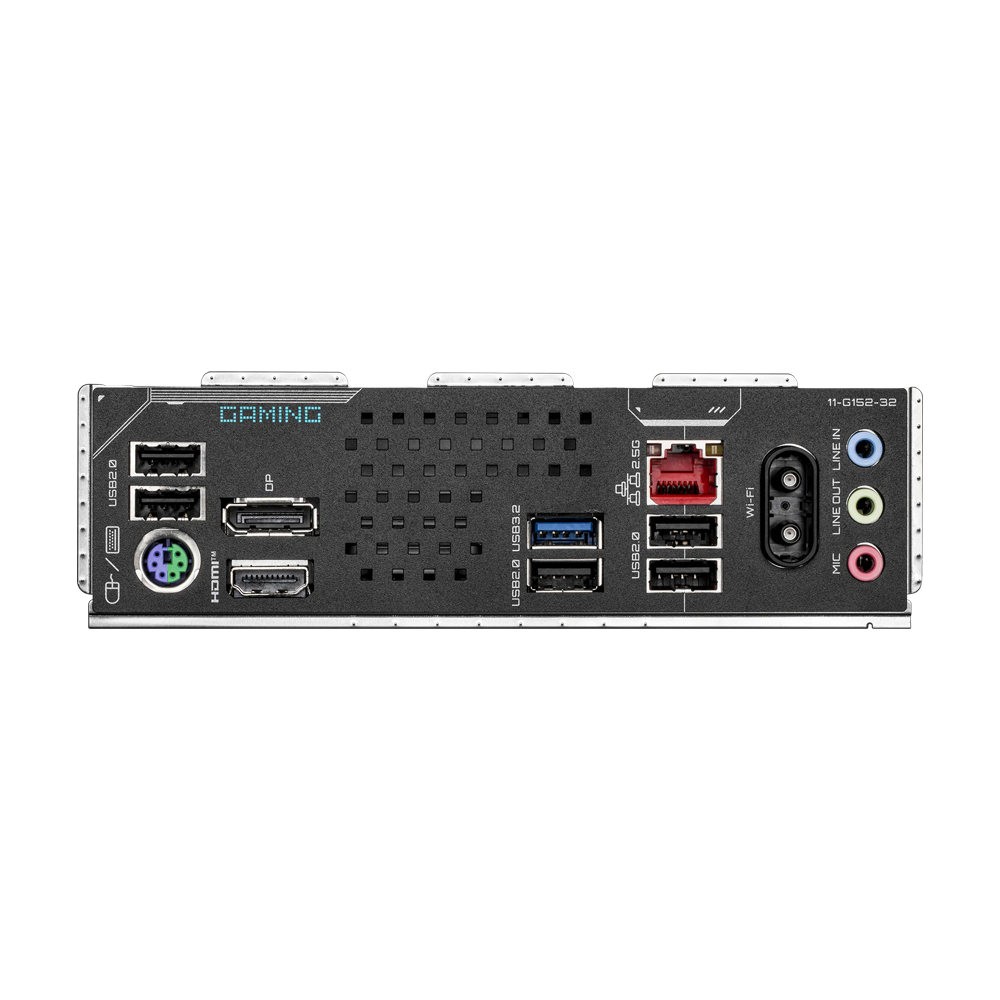 GIGABYTE H810M GAMING Motherboard - DDR5 / Wi-Fi / Bluetooth / HDMI / DisplayPort / USB - Black