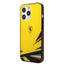 Ferrari iPhone 14 Pro PC/TPU Case with Double Layer Print - Yellow Accessories > Mobiles & Tablets > Mobiles