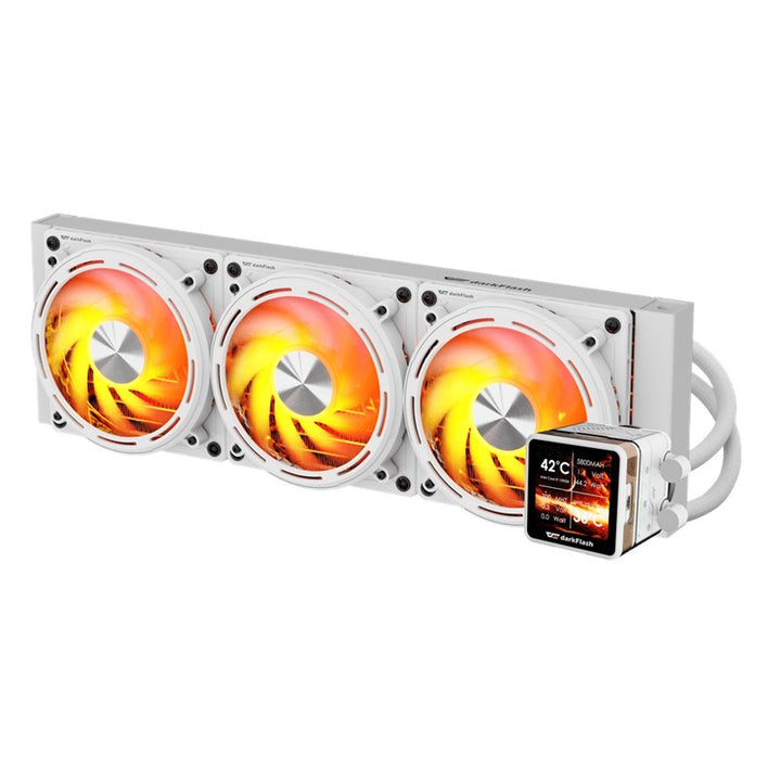 Darkflash DE360 Liquid Cooling - CPU Cooler / White
