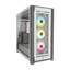 CORSAIR iCUE 5000X RGB Mid Tower Case - White