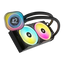 CORSAIR iCUE LINK H100i LCD Liquid CPU Cooler - Black