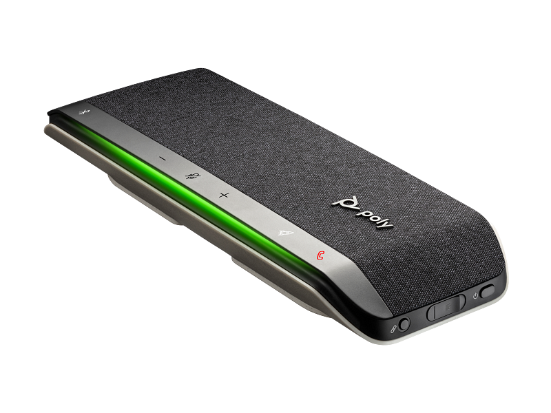 HP Poly Sync 40 Speakerphone - USB-A / USB-C / Silver