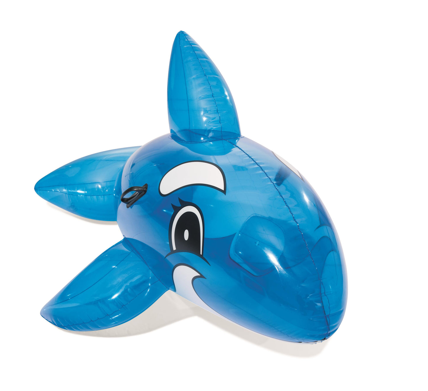 Bestway 1.57m x 94cm Whale Ride-on (Contents: 1 Ride-on, Repair Patch) - Age 3+