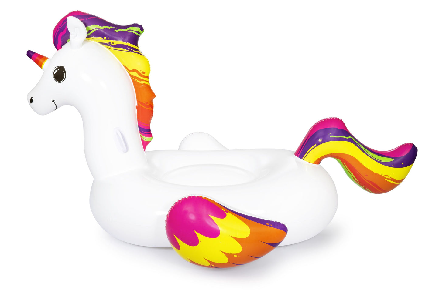 Bestway 2.24m x 1.64m Supersized Unicorn Ride-on (Contents: 1 Ride-on, Repair Patch)