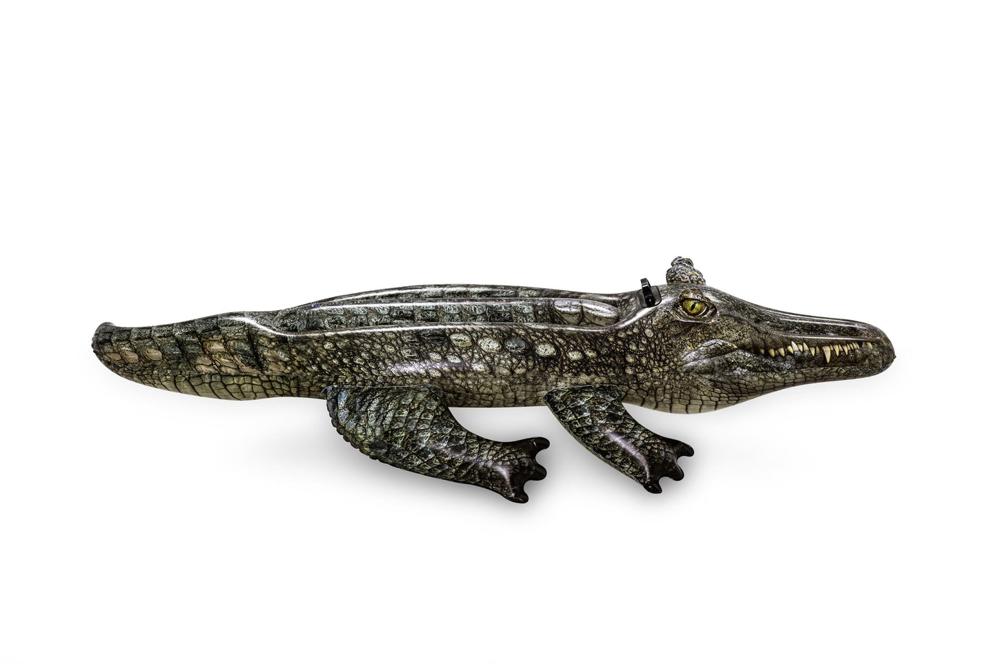 Bestway 1.93m x 94cm Realistic Reptile Ride-On (Contents: 1 Rider-On, Repair Patch) - Age 3+