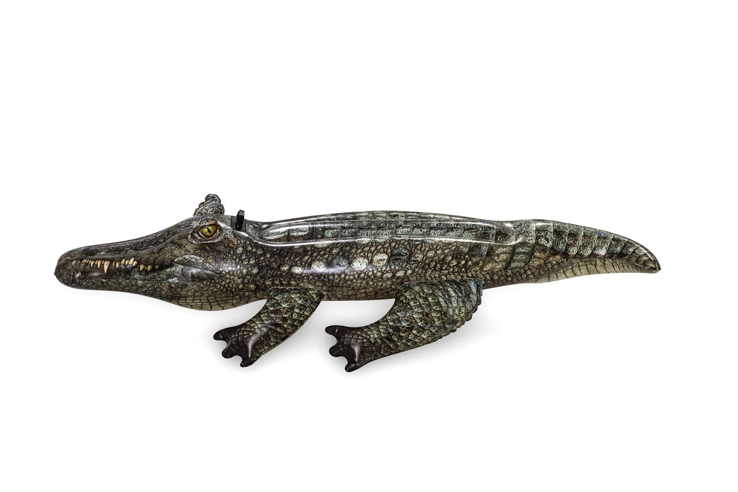 Bestway 1.93m x 94cm Realistic Reptile Ride-On (Contents: 1 Rider-On, Repair Patch) - Age 3+